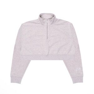 NWOT Gray save the reef karmagawa Half-Zip Sweatshirt